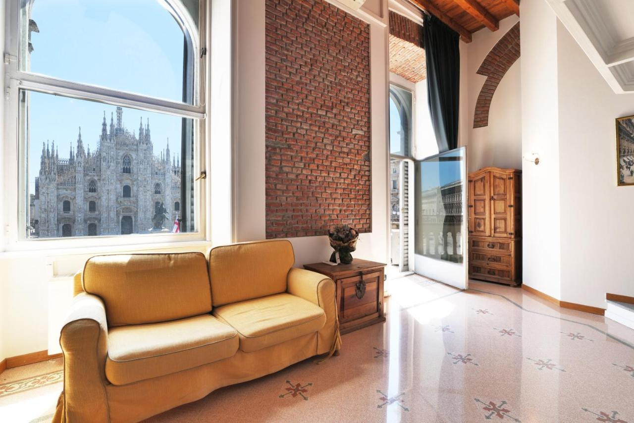 Duomo Cathedral View - Luxury Apartment Milan Exterior photo